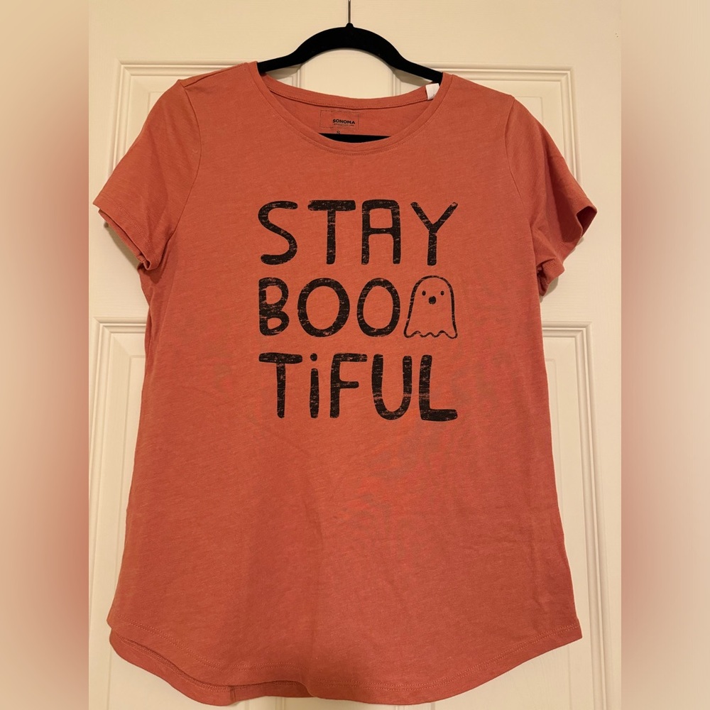 Women’s Sonoma Halloween Graphic T-Shirt Size S